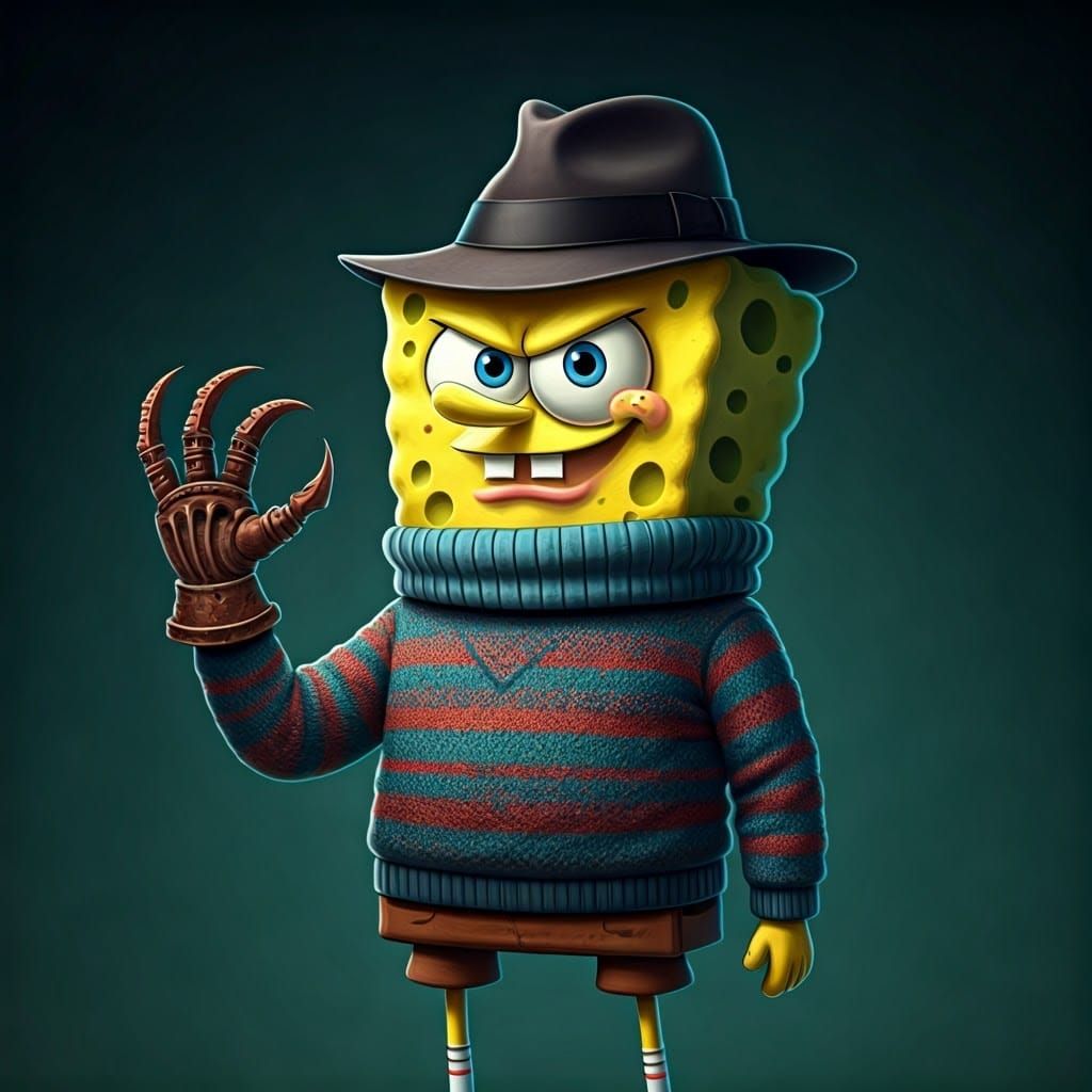 Spongebob as a Dark Dreamweaver
