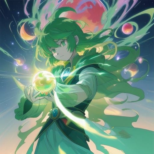 Manga-Inspired Jade Dragon Radiates Ethereal Power