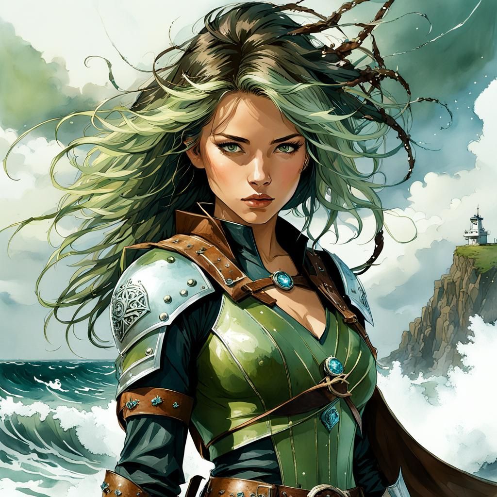 Mozzarella Starfish, Sea Elf Storm Sorceress, First Mate of the Surviving Six