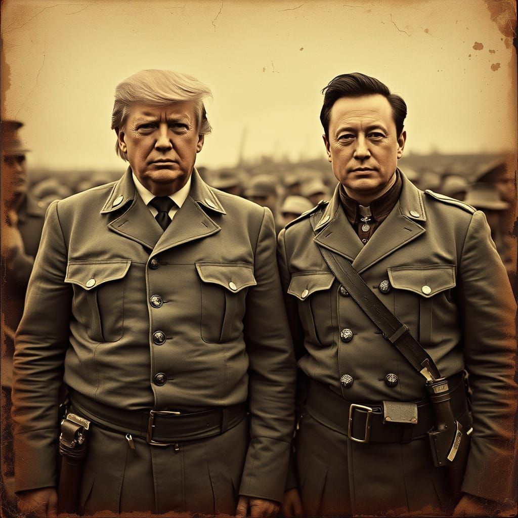 Weathered Figures of the American Civil War