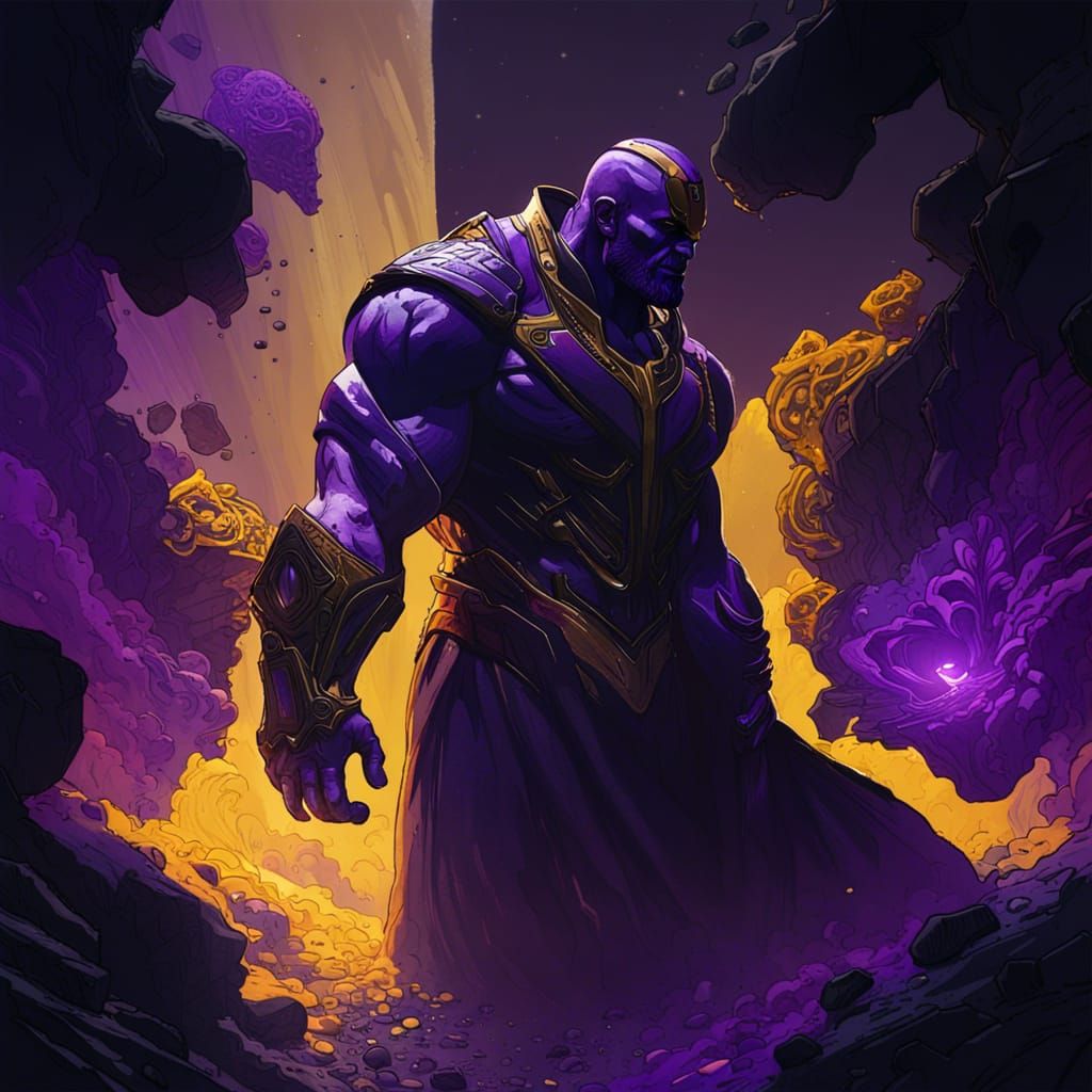 Person Disappearing by Thanos Snap, Dark Fantasy Art