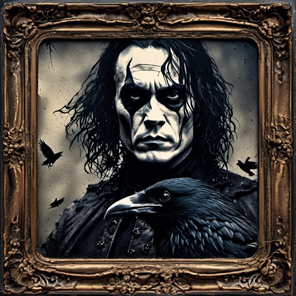 "Brandon Lee as The-Crow"