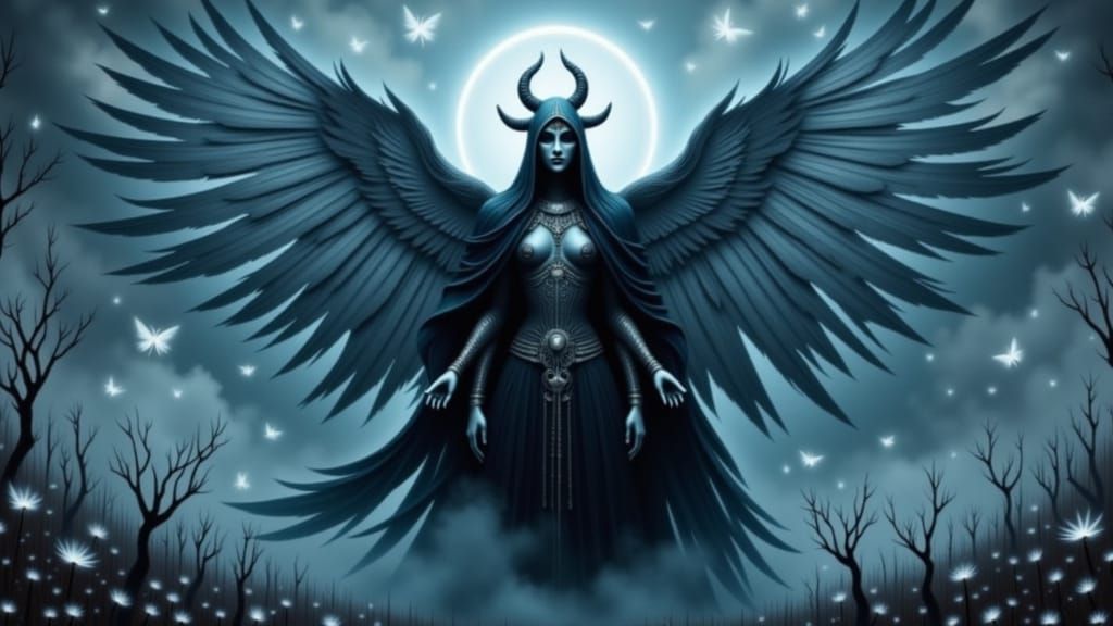 <lora:Psychopomp:1.0> yama hindu god