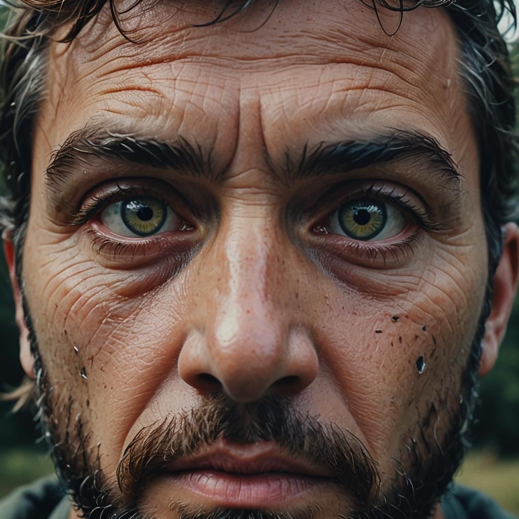 Biblically Accurate Angel with Random Eyes