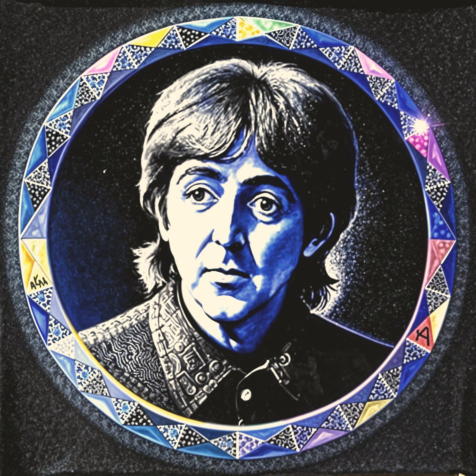 Surreal Hyperrealist Portrait of Paul McCartney as Mythical ...