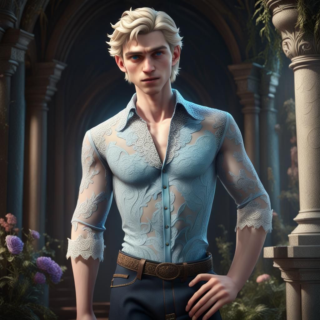 Elson (Elsa as a Disney Prince)