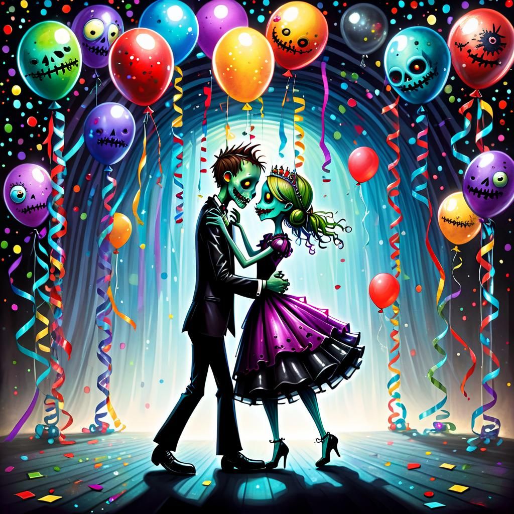 Zombie Prom: A Fantasy Dance in Storybook Style