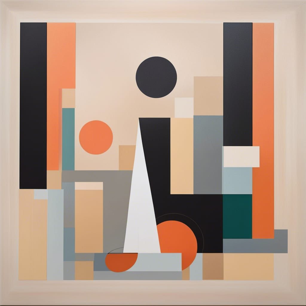 Harmony in Abstraction: Exploring Spatial Relationships Through Minimalism"