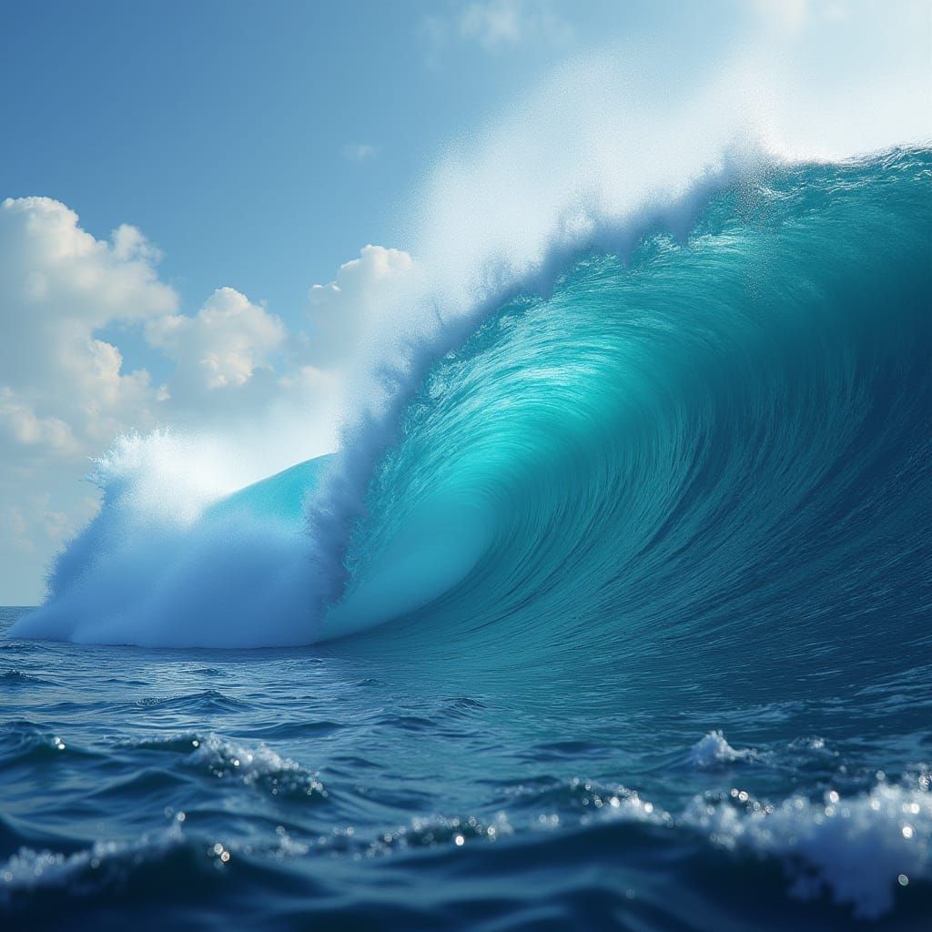 Ethereal Oceanic Dreamscape