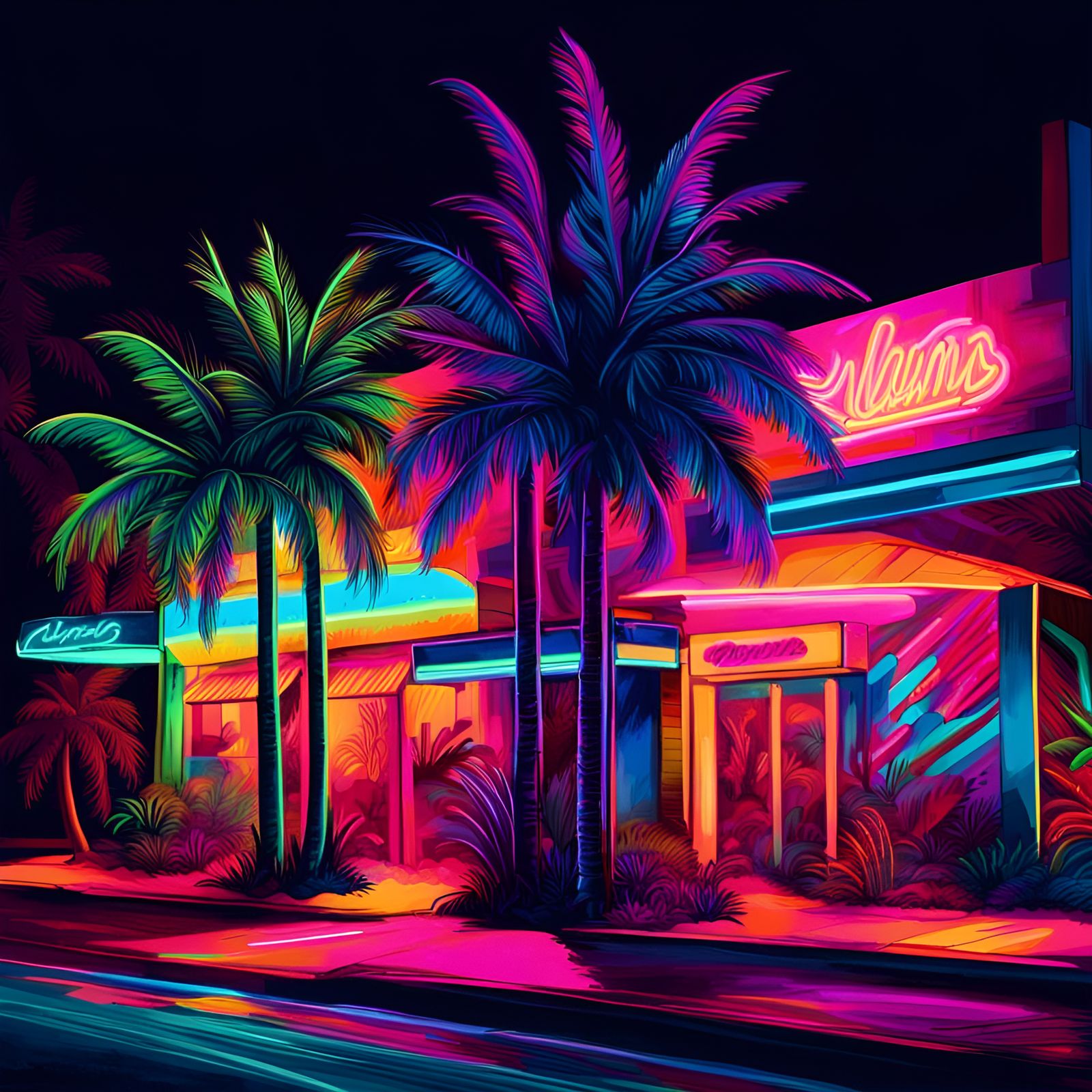 Miami neon