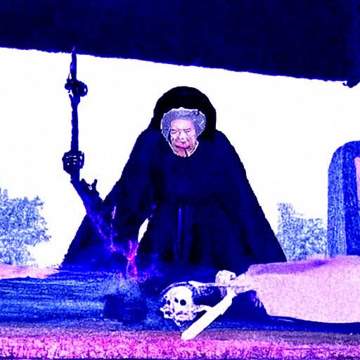 Queen Elizabeth II Wields Black Magic Against Death