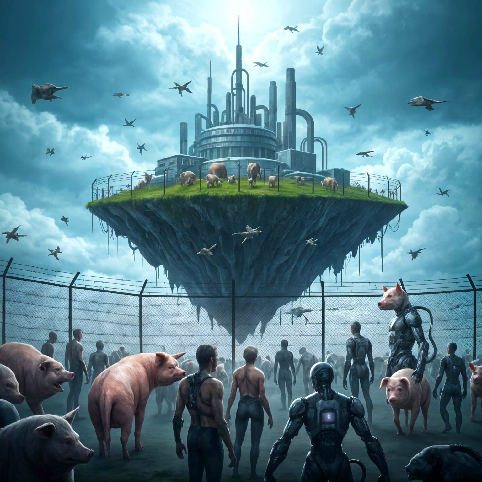 Floating Island Genetic Experiment Facility