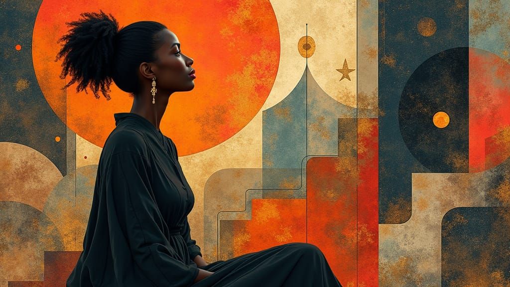 Serenity in Wabi-Sabi Geometry