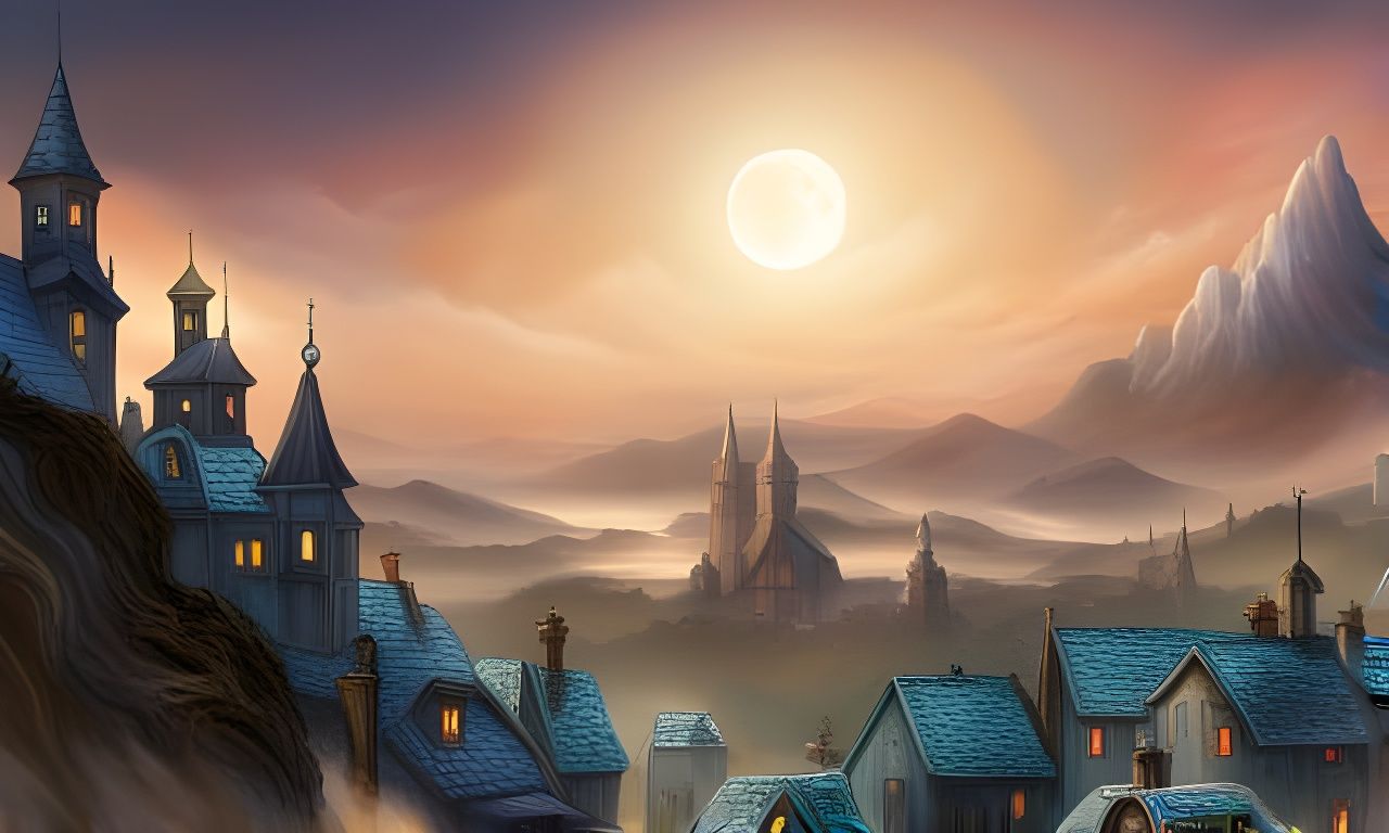 Dying Earth Village: Ethereal Cosmic Fantasy