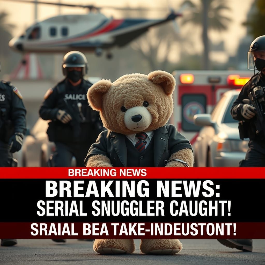 Teddy Bear Arrest: Breaking News in Cinematic Style
