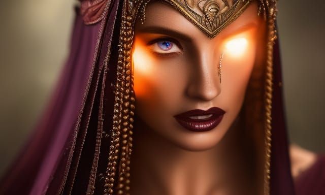 Fury, it burns inside her...