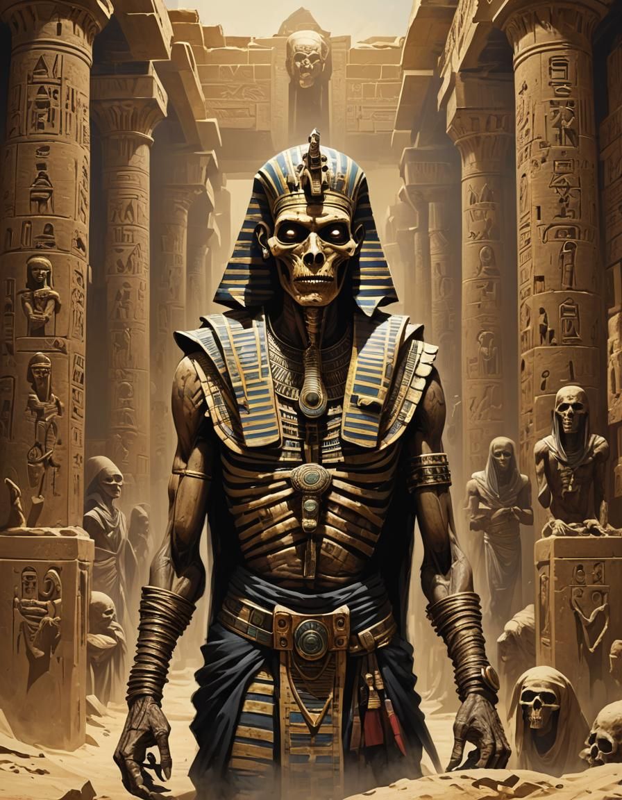 Sinister Evil Mummy from Ancient Egypt