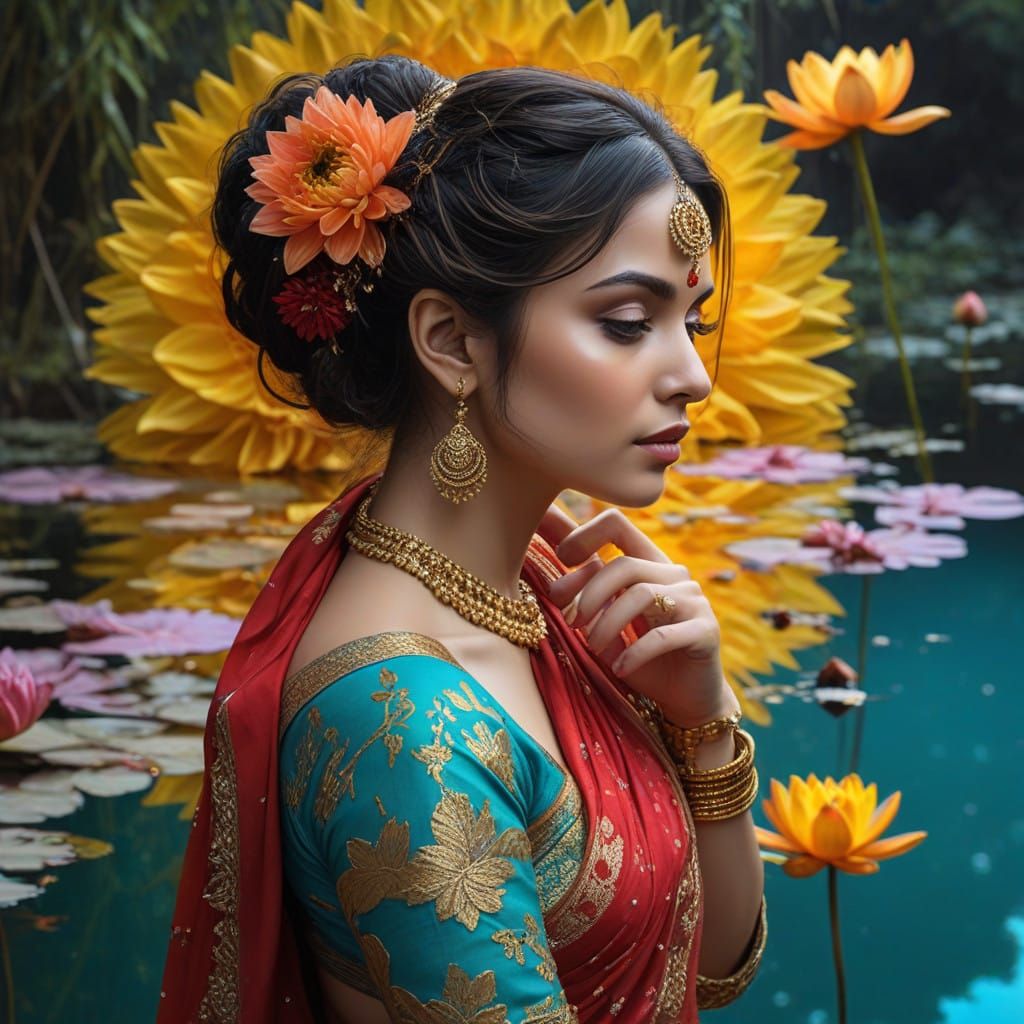 Reflections of Elegance in Cosmic Serenity