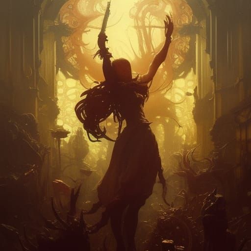 Cheese: A Dark Fantasy Masterpiece in 8k