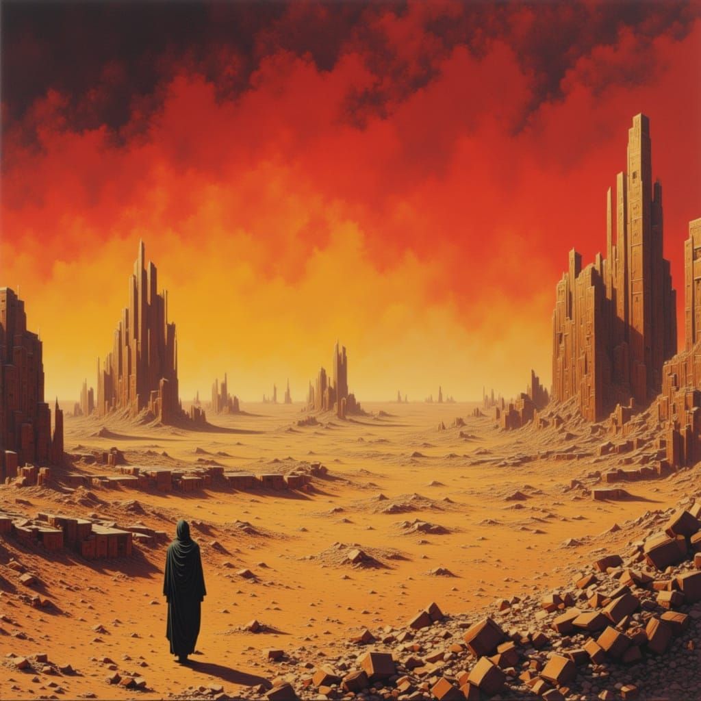 Deserts possess a particular magic, since they have exhausted their own futures, and are thus free of time.