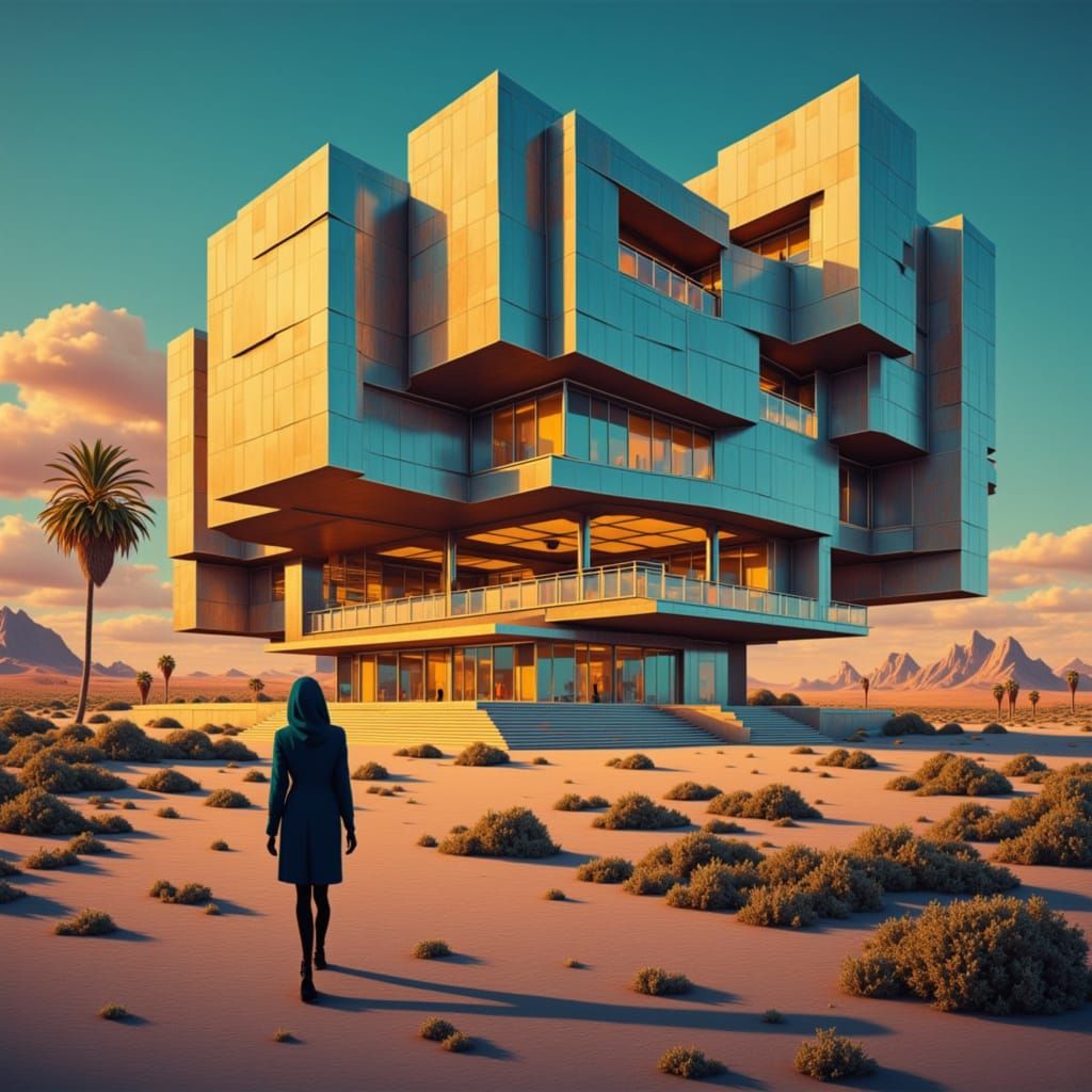 Deserts possess a particular magic, since they have exhausted their own futures, and are thus free of time.