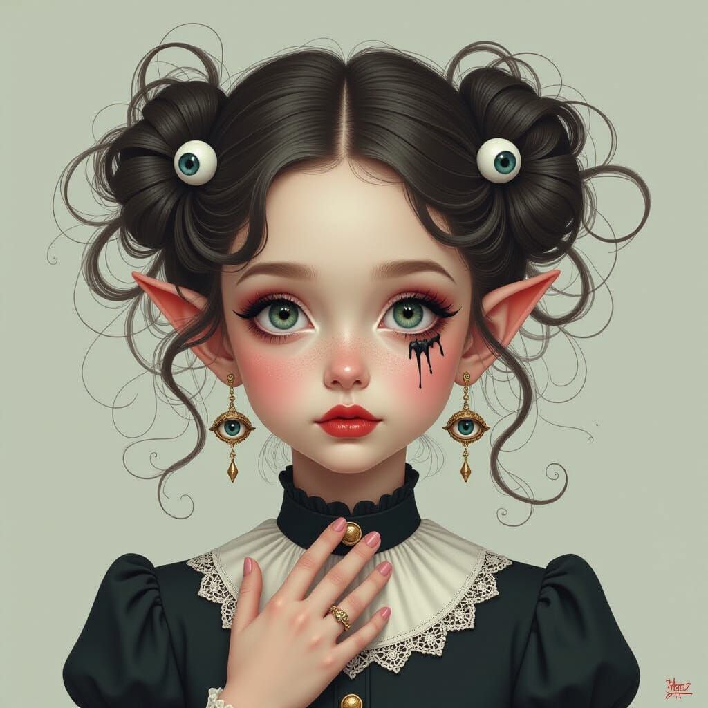 Surreal Anatomical Horror Inspired by Giger and Beksinski