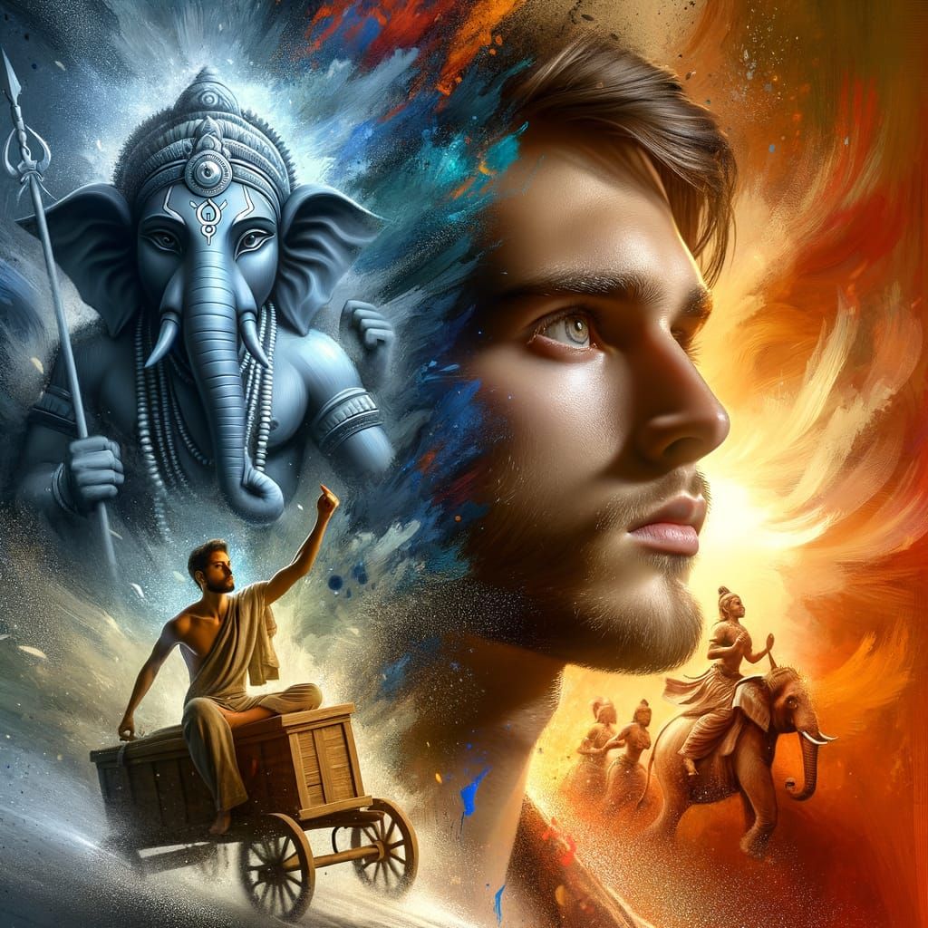 Determined Young Man Offers Work to God, Meets Elephant Deit...