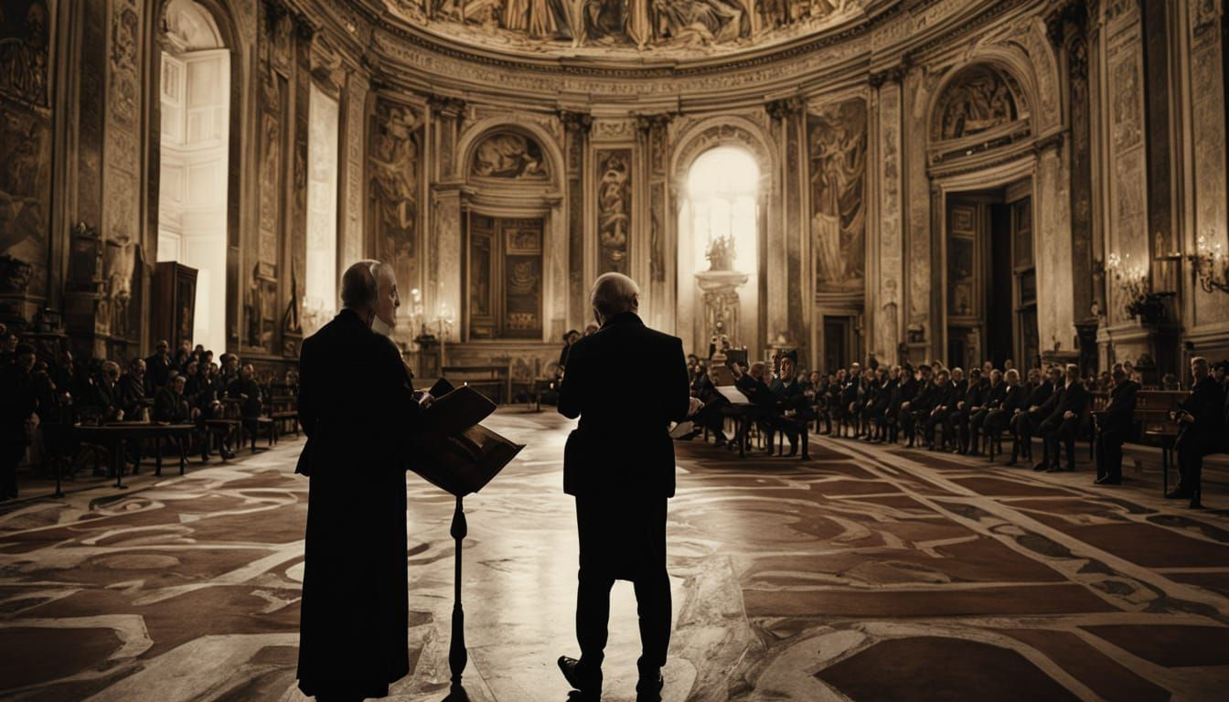 02 11 1929 
Benito Mussolini of Italy and Pietro Gasparri of the Vatican signed the Lateran Treaty, recognizing papal so...