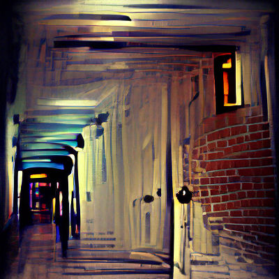 Abstract Memory: Running Through a Doorway