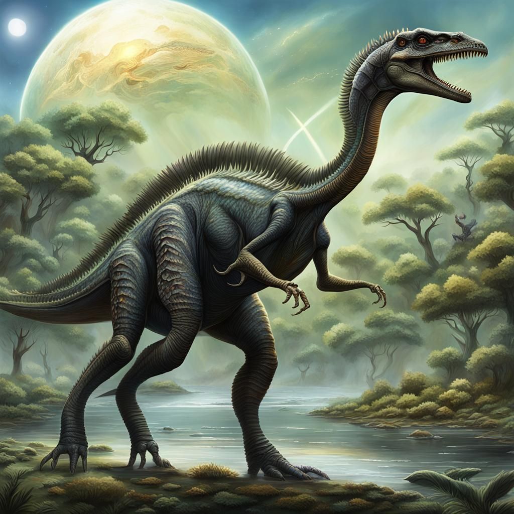 Alien Creatures of a Speculative Exoplanet