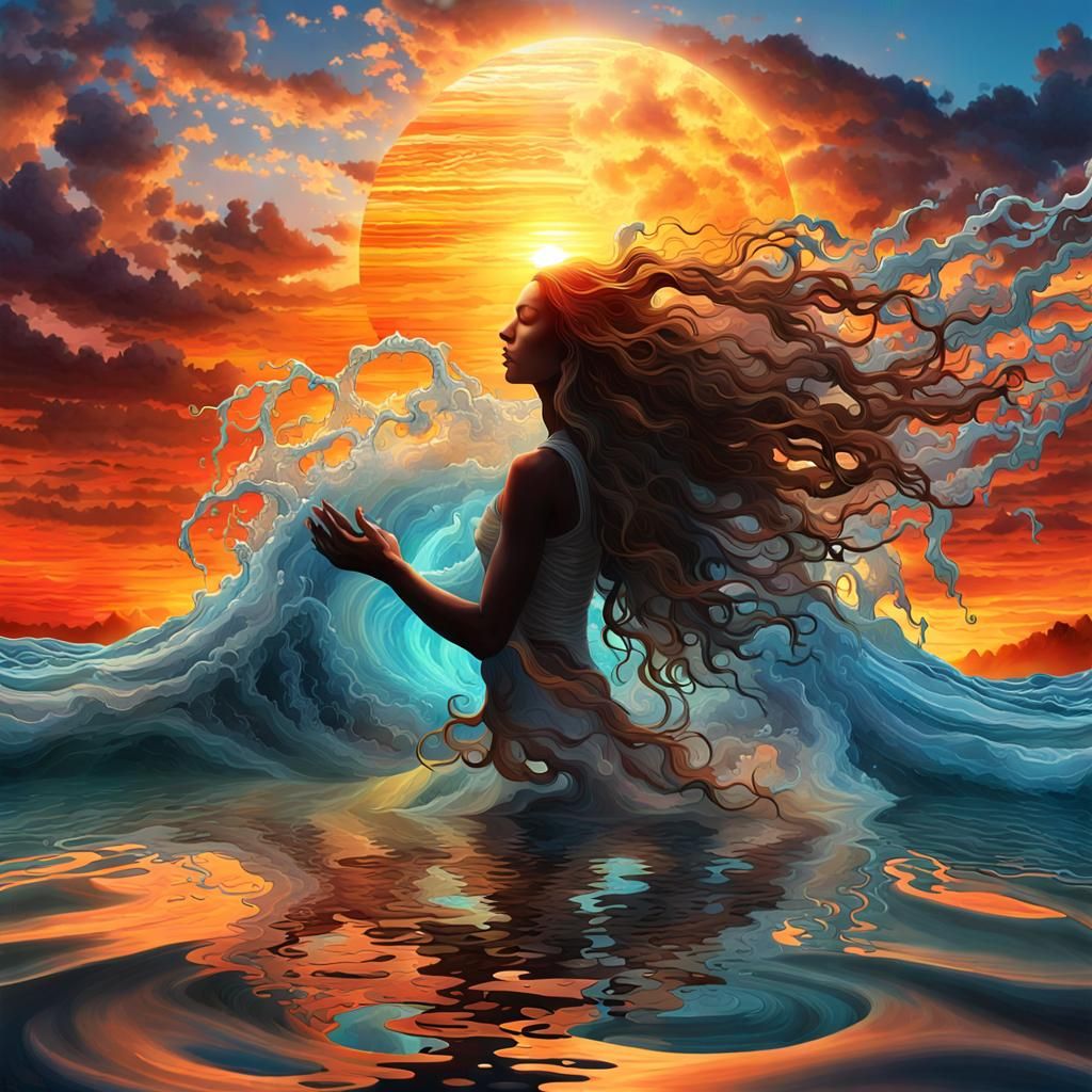 Dreamlike Digital Collage of Gratitude in 8K