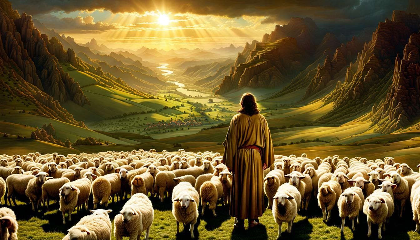 Jesus Christ as Gentle Shepherd