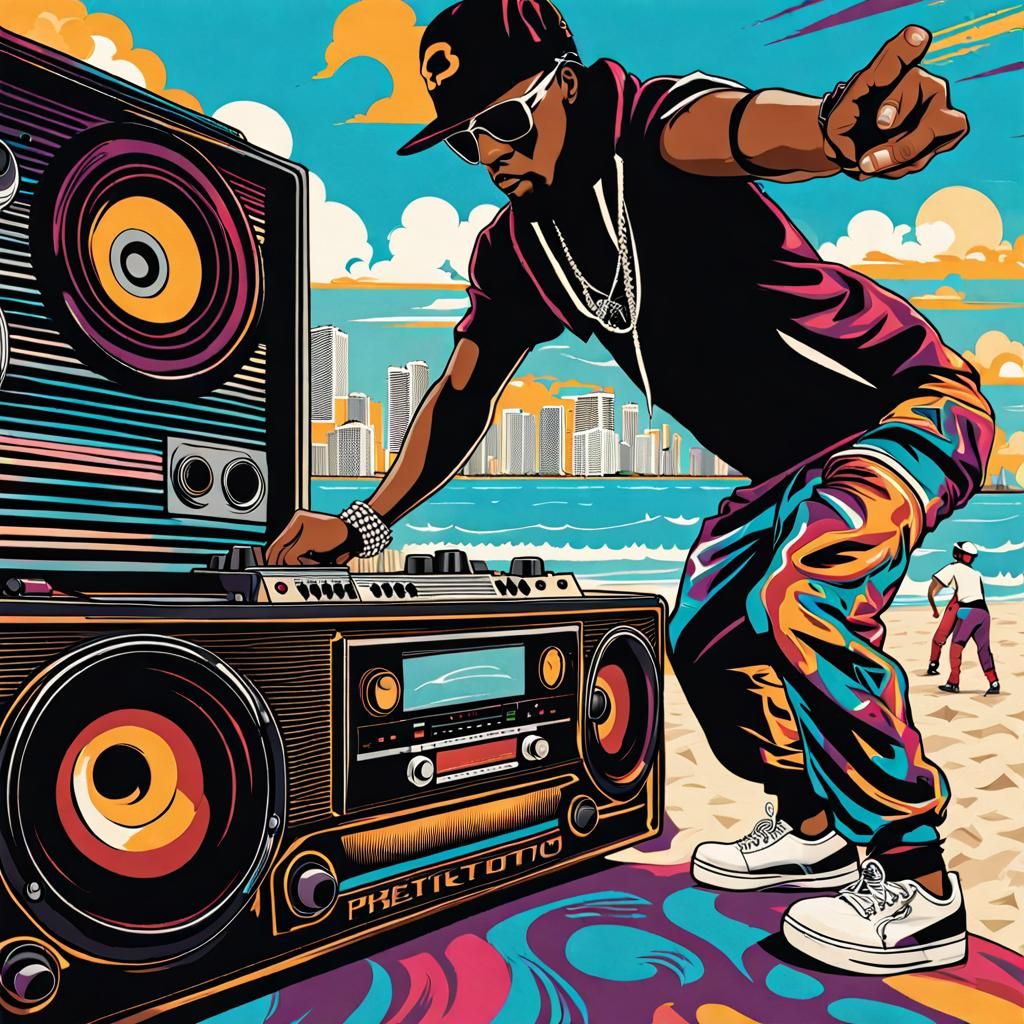 Breakdancer in Miami: Cloudcore, Graffiticore, Prismcore
