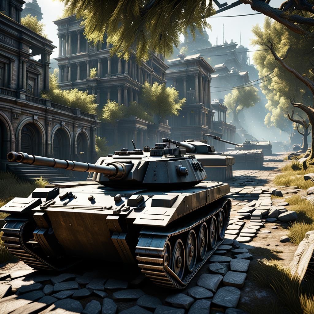 Epic 3D Game Cinematic Scene in 8K