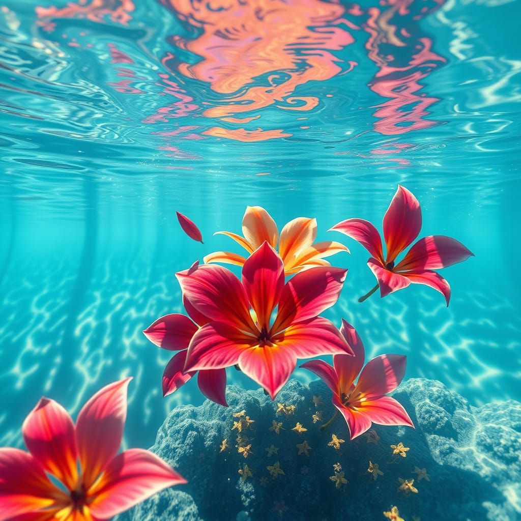 Dreamlike Floral Oasis