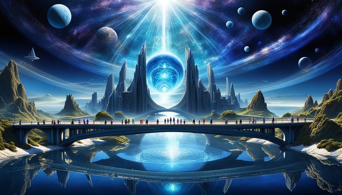 Pleiadians and Arcturians Unite in Golden Light