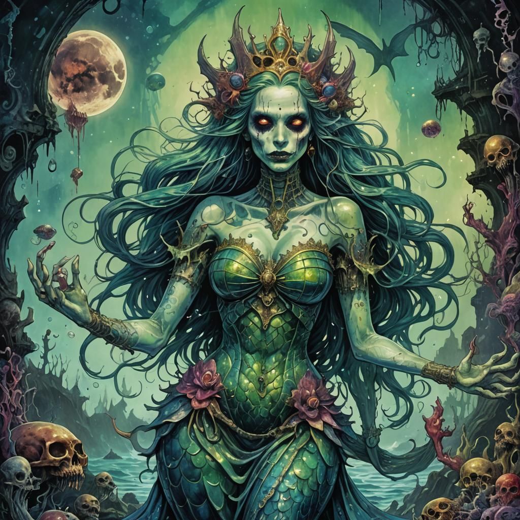 Undead mermaid