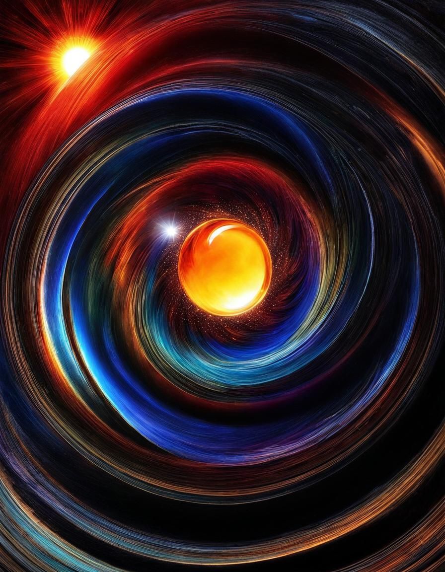 Surreal Liquified Hearts: An Abstract Expression