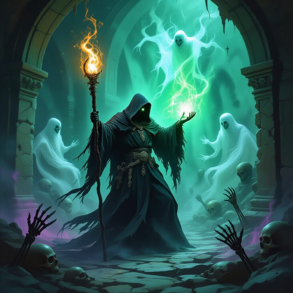 Necromancer's Crypt: A Dark Fantasy Ritual