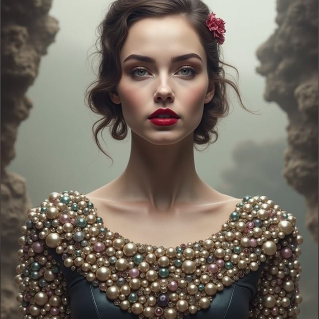 Lady Adorned in Opulent Jewels, Masterpiece