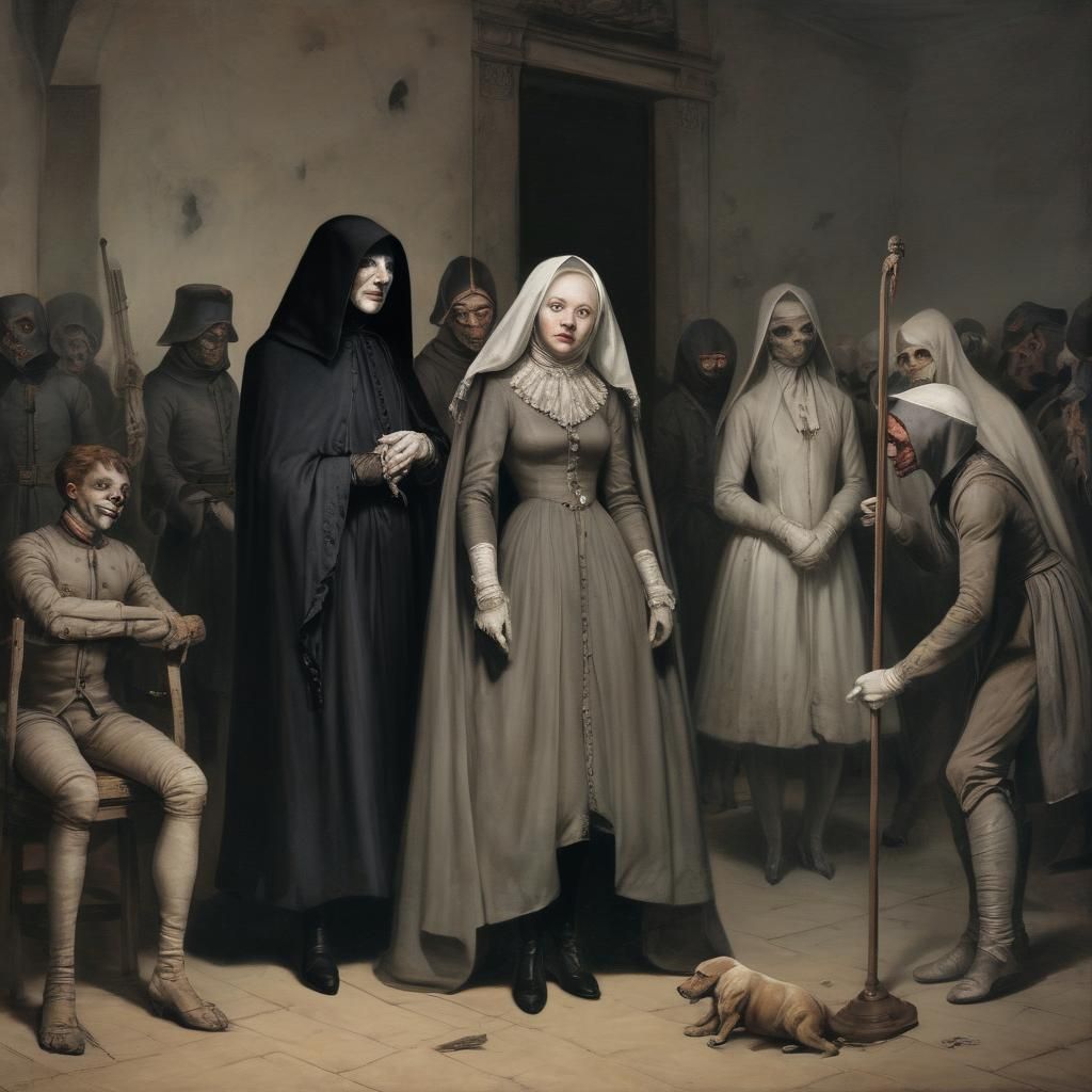 Grimdark Gothic Scene