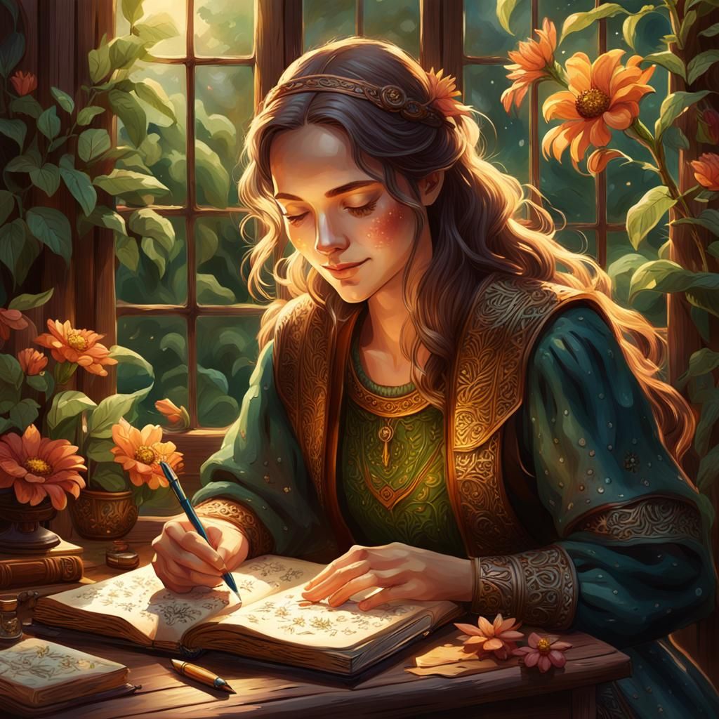 Enchanted Forest Journal: A Fantastical Concept Art