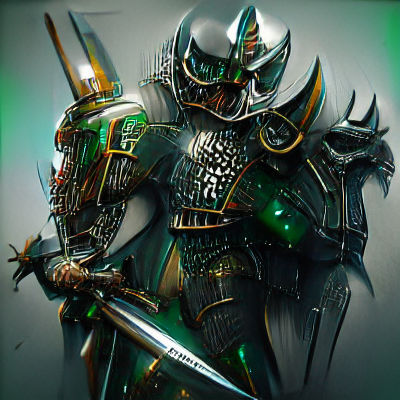 The Emerald Knight: Digital Forest Warrior