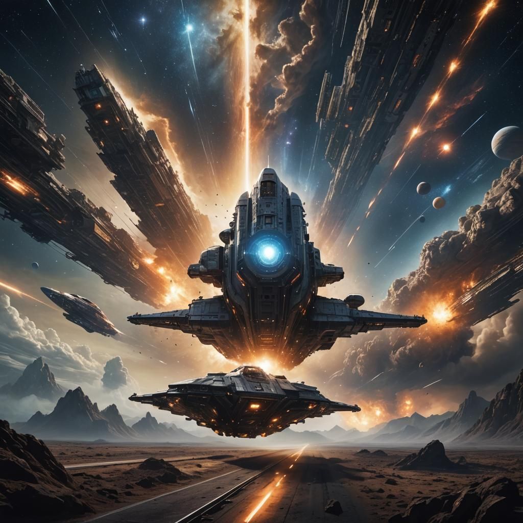 Hydrogen Spaceships Linked by Quantum Entanglement