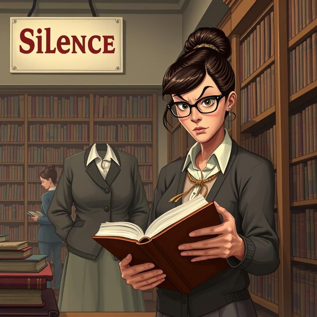 " and the headless woman went about her normal work....what ...