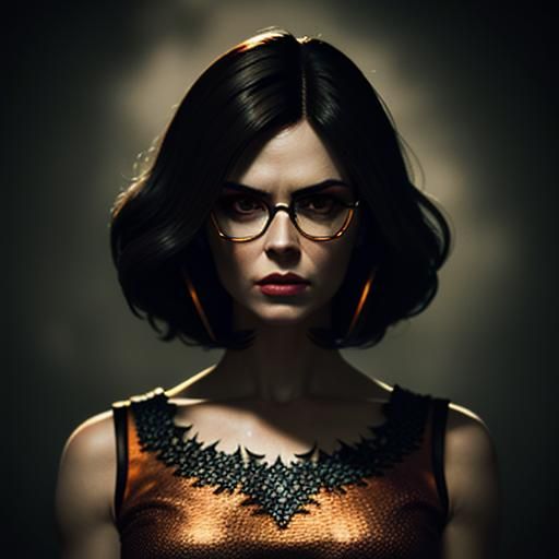 Felicity as Velma in Hyperrealistic Portrait