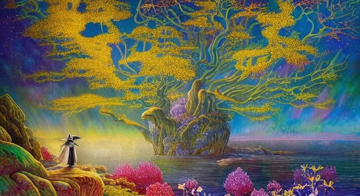 Nox: Protector of the Night, Watercolor Art