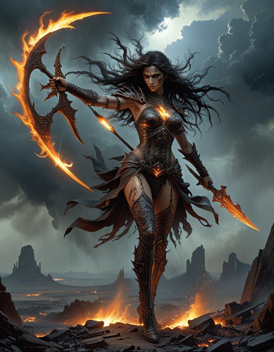 Solara, former Goddess of the Sun II