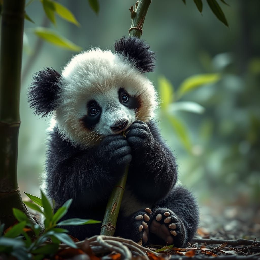 Surreal Forest Scene in Impressive HDR Art