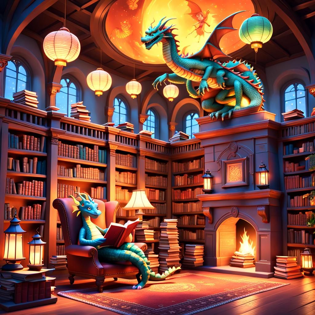 “The Enchanted Library”